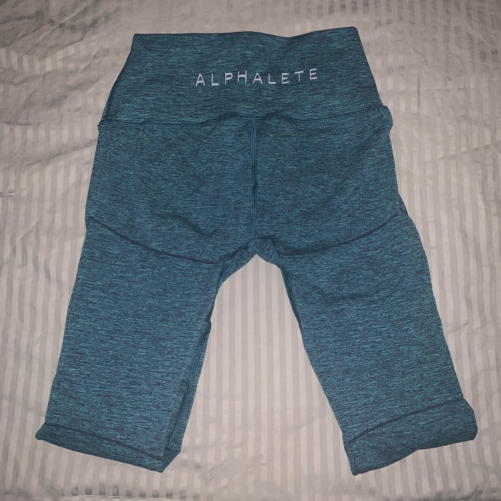 Blue alphalete revival leggings